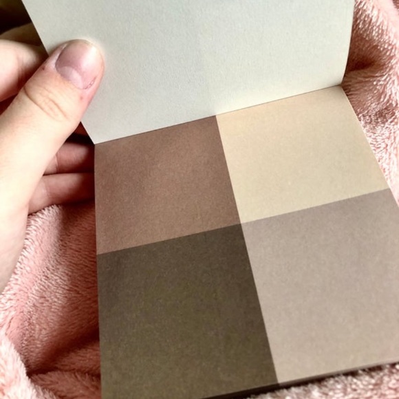 1pack Cocoa Color Block Notepad - Picture 3 of 3